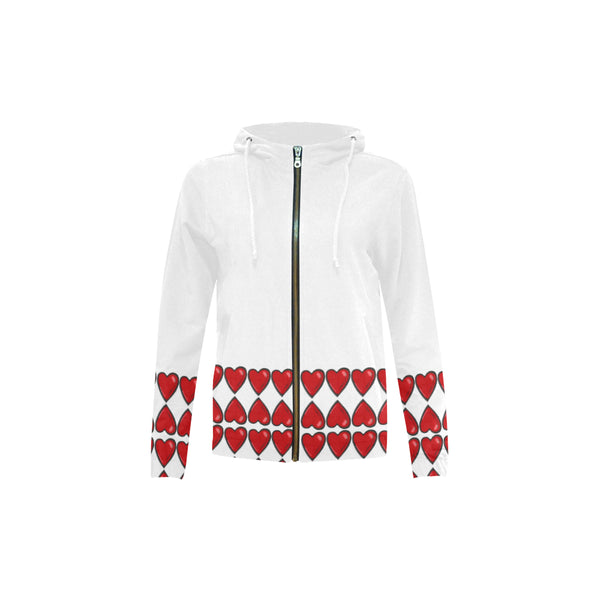 Hearts of the matter Full Zip Hoodie – Stardust