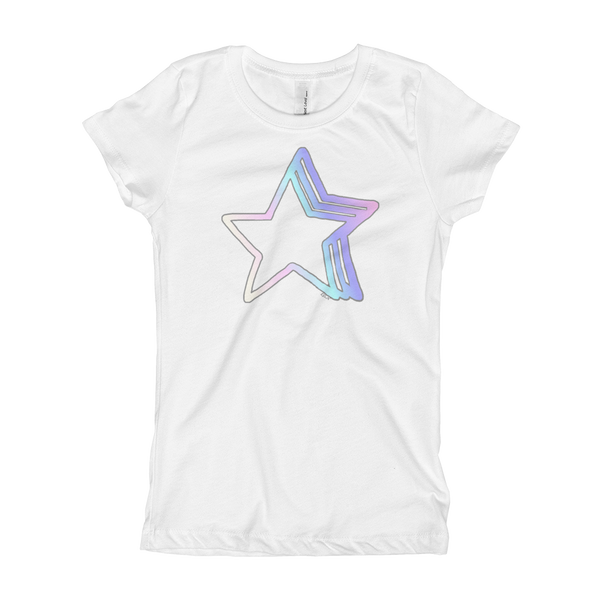 Starlight T-Shirt, 100% combed Cotton, with 4 color variants.-[stardust]