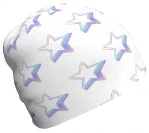 Starlight Pattern ,relaxed fit Beanie-[stardust]