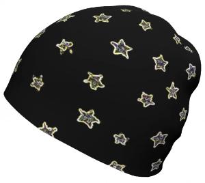 Neon Star, relaxed fit Beanie-[stardust]