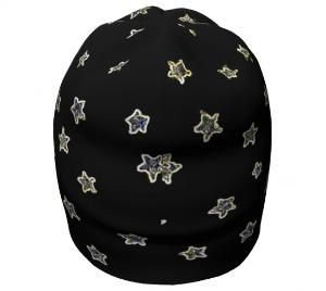 Neon Star, relaxed fit Beanie-[stardust]