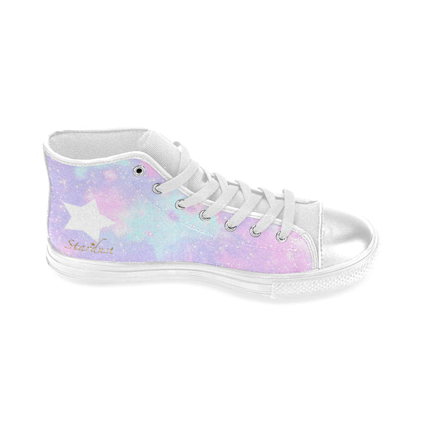 Galaxy , High Top Canvas Shoes-[stardust]