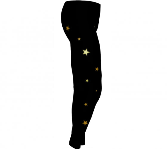 Stardust Midnight, Eco Friendly, High Performance Leggings-[stardust]