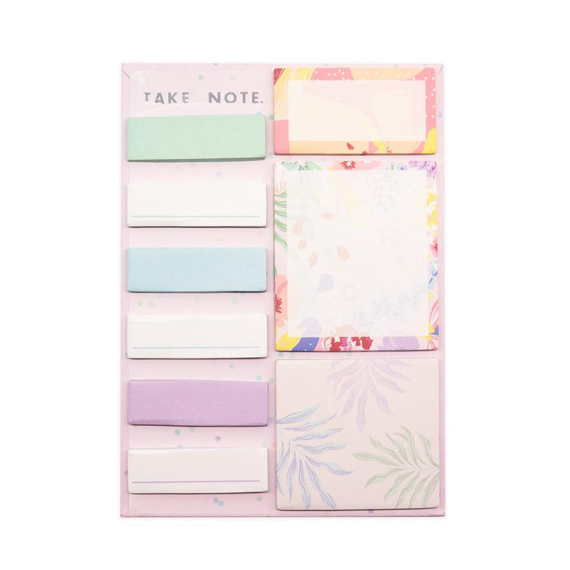 Tropical Florals Sticky Note Set