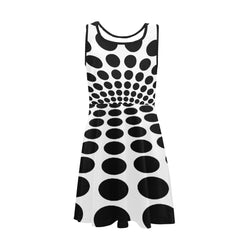 Black Dots, Skater Dress