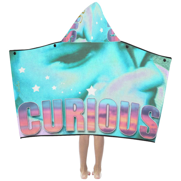 Curious ,Hooded Towel-[stardust]