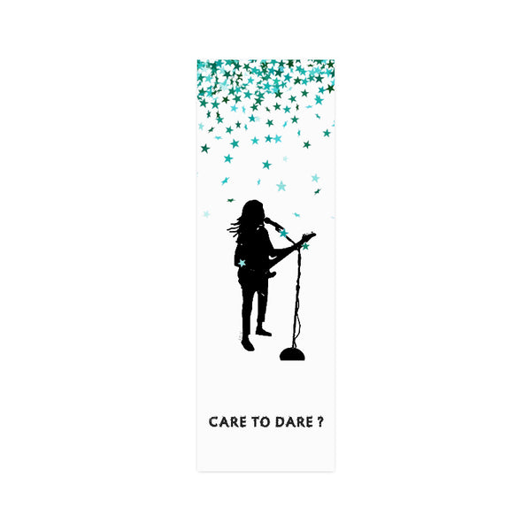 CARE TO DARE? SINGER Wall Art Poster-[stardust]