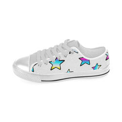 Rainbow stars Canvas shoes