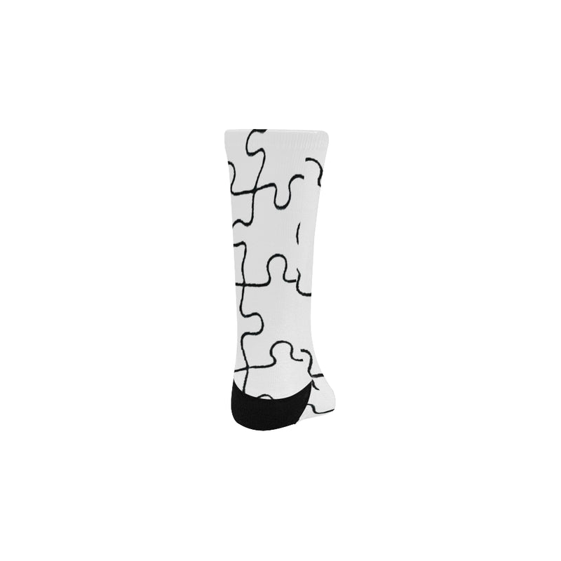 Puzzle Kid's Printed Socks-[stardust]
