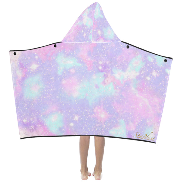 Galaxy, Hooded Bath/Beach Towel-[stardust]