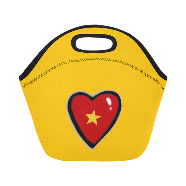 Hearty Lunch Bag in Black or Yellow