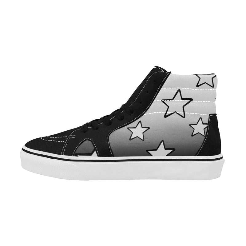 Faded Stars bulky Lace up shoes 12-14
