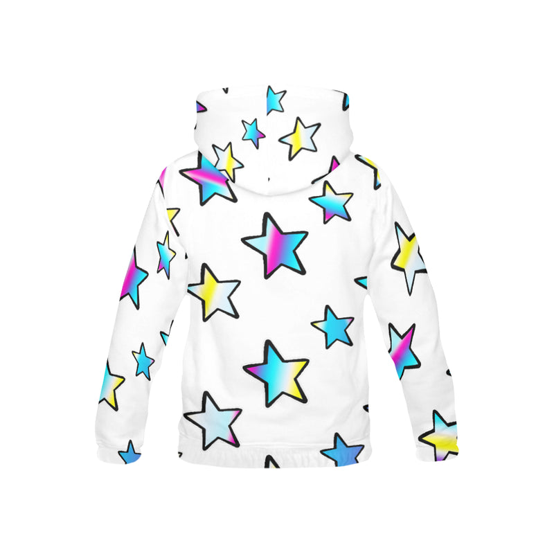Rainbow Stars Hoodie, stardust