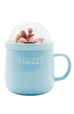 Forest Ceramic Mug - Blue