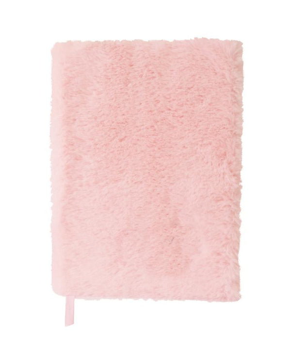 Large Furry Pink Sketchbook Diary Journal Notebook With Crystal Gem  Bejeweled K
