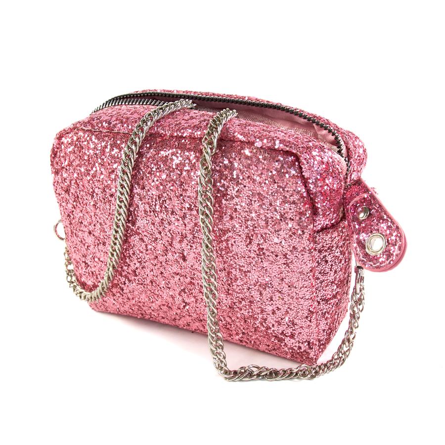 Glitter Crossbody Handbag - Pink – Stardust