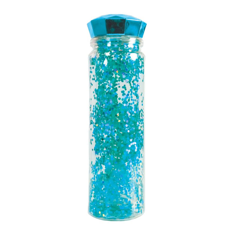 Glitter Water Bottle - Blue