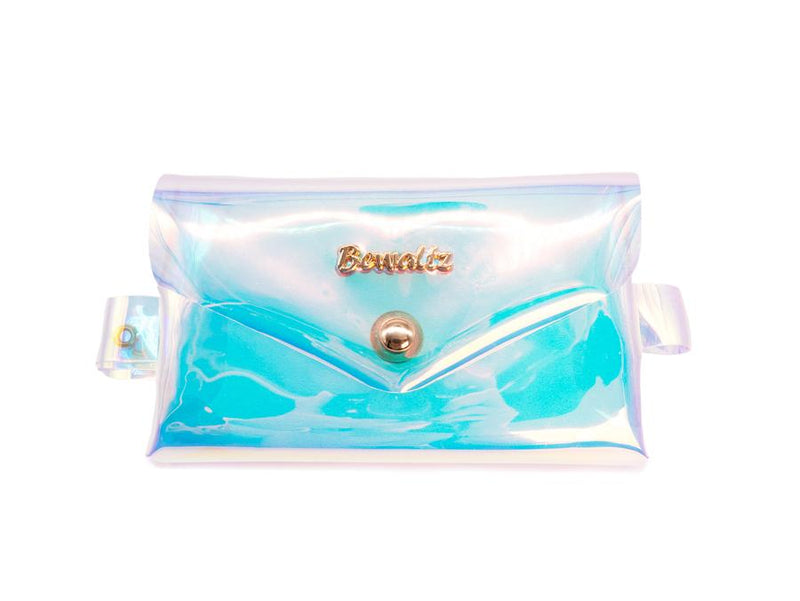 Holographic Jelly Fanny Pack with Belt