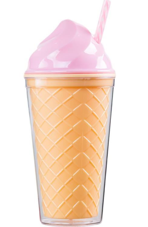 Ice Cream Tumbler - Pink Cream