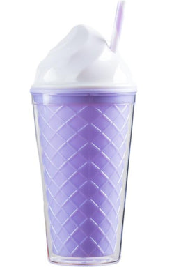 Ice Cream Tumbler - Purple Cone
