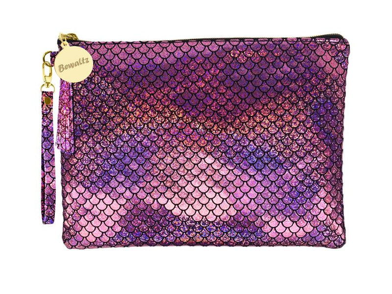 Mermaid Makeup Small Pouch - Pink