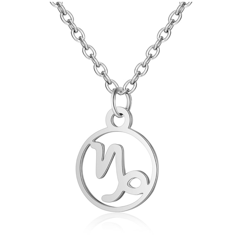 Children's Zodiac Sign Pendant Necklace  Capricorn (December 22-January 19) by Liberty Charms