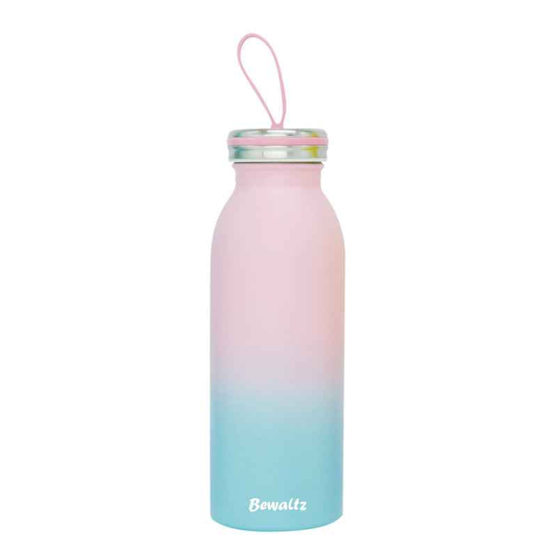 Stainless Steel Milk Bottle - Pink