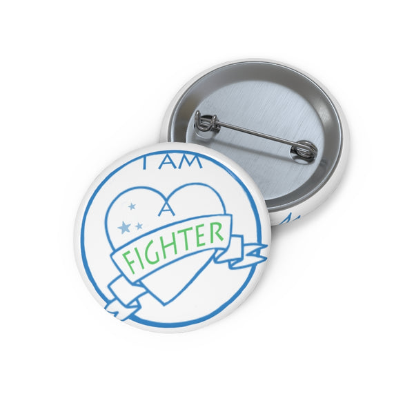 I Am a Fighter - Custom Pin Buttons, End NF