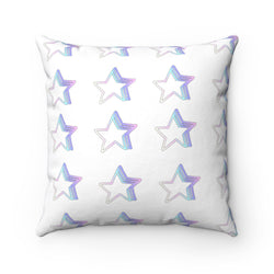 Starlight Pattern , Spun Polyester Square Pillow-[stardust]