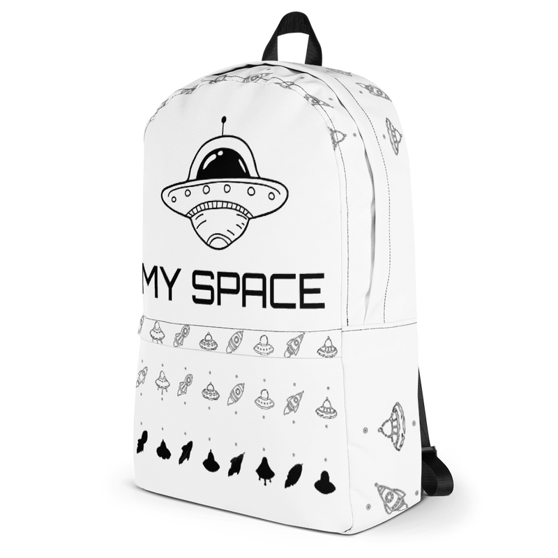 My Space ,Original print Backpack-[stardust]