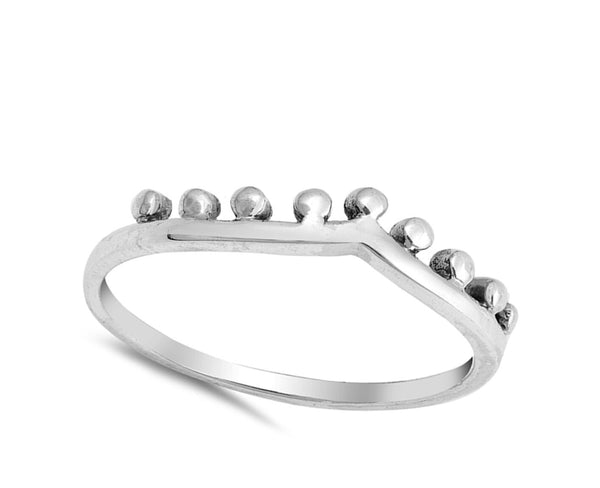 The Princess Crown Silver Ring-[stardust]