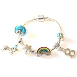 Unicorn bracelet for 8 year old girls. A gift for 8 year old girl